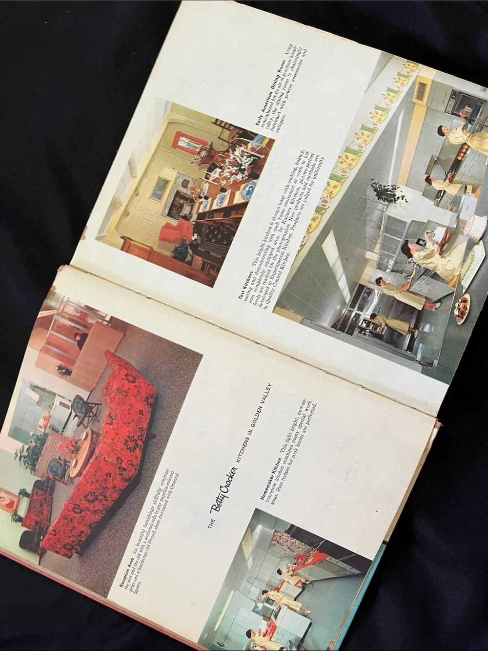 Vtg Betty Crocker’s New Picture Cookbook-1st Edition 3rd Printing-1961 HB MCM
